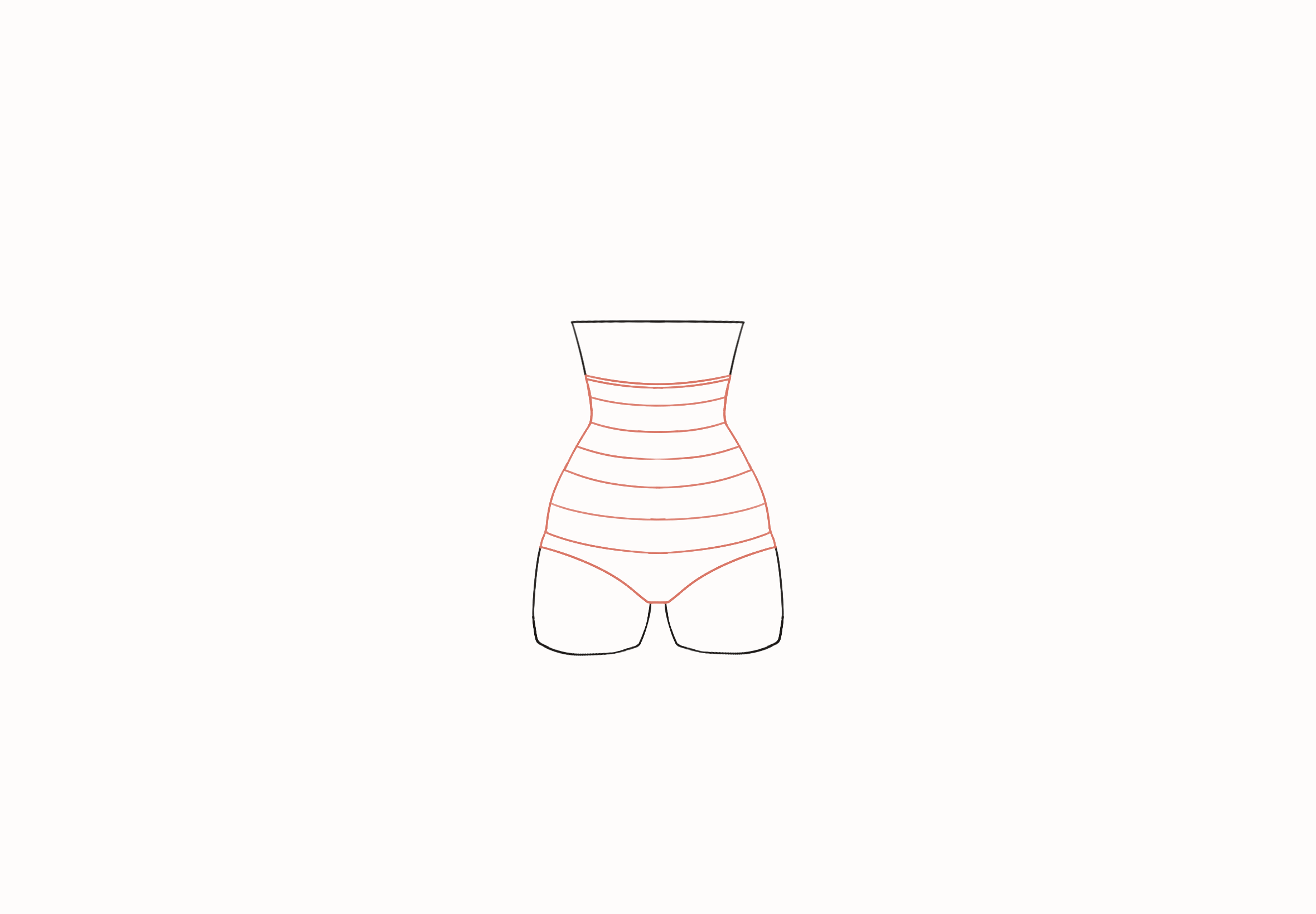Slimming effect
